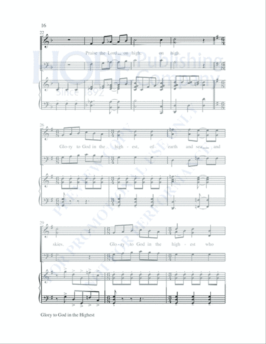 Worship Openers: Introits that Work!, Vol. 5 Choir scores gallery preview page 17
