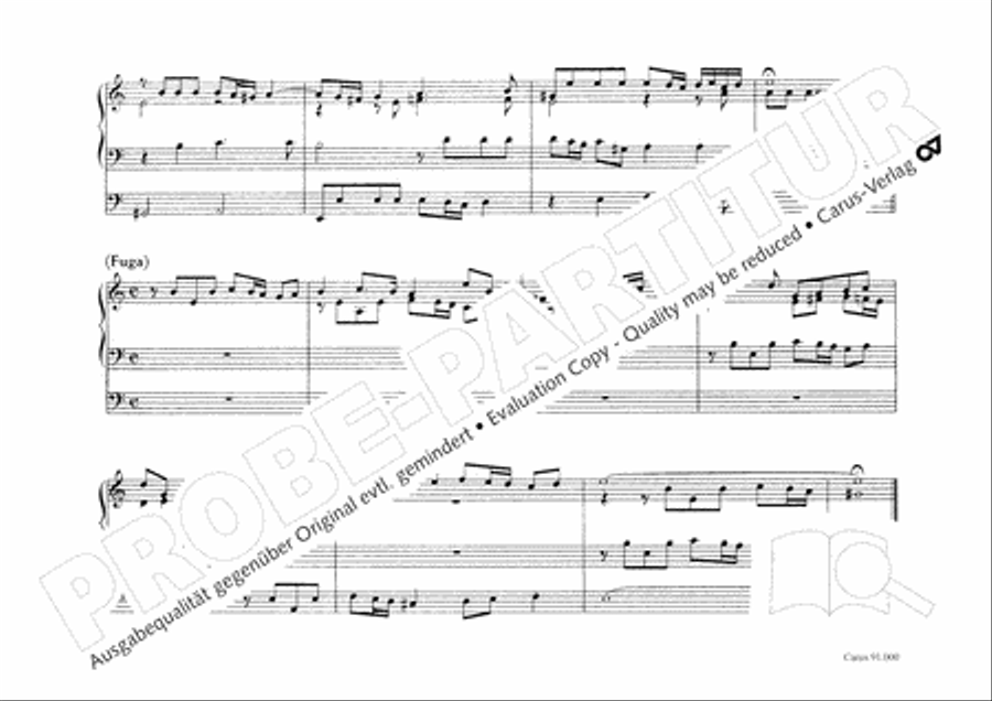 Orgelschule Orgelschule Organ scores gallery preview page 136