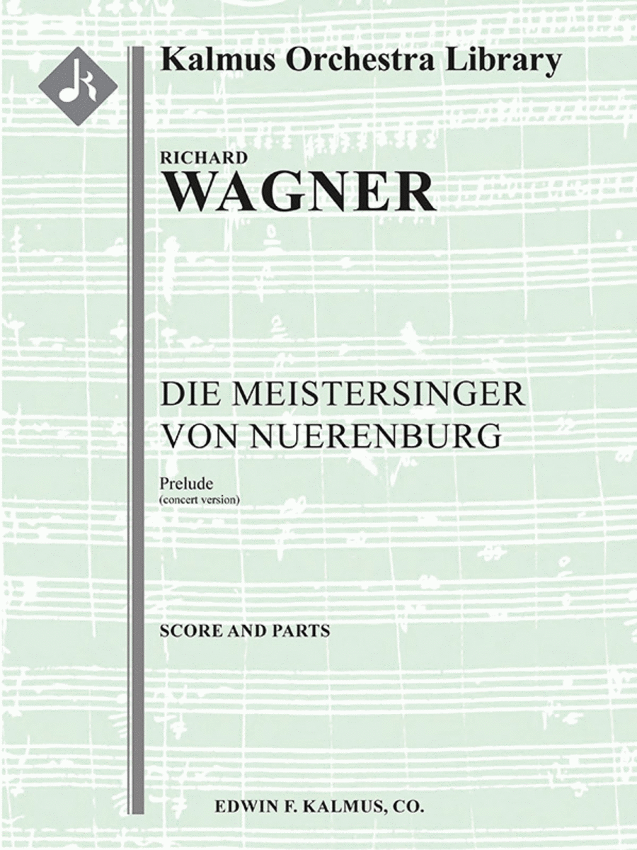 Die Meistersinger von Nuerenburg: Overture [concert version] Full Orchestra scores gallery preview page 1