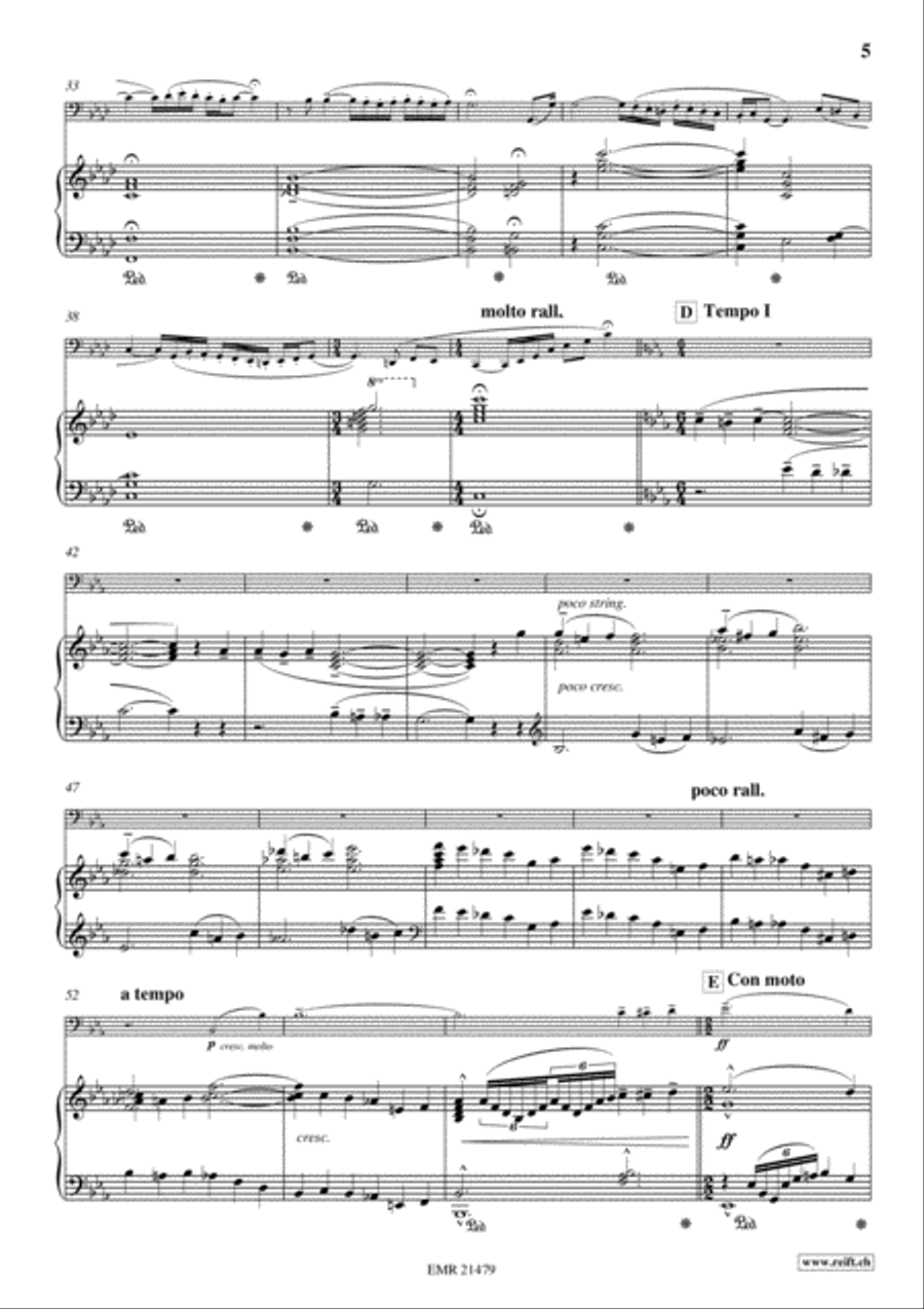 Concerto No. 9 Bass Trombone scores gallery preview page 5