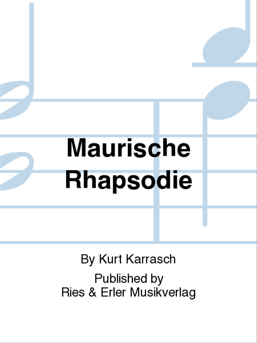 Maurische Rhapsodie Chamber Orchestra scores gallery preview page 1