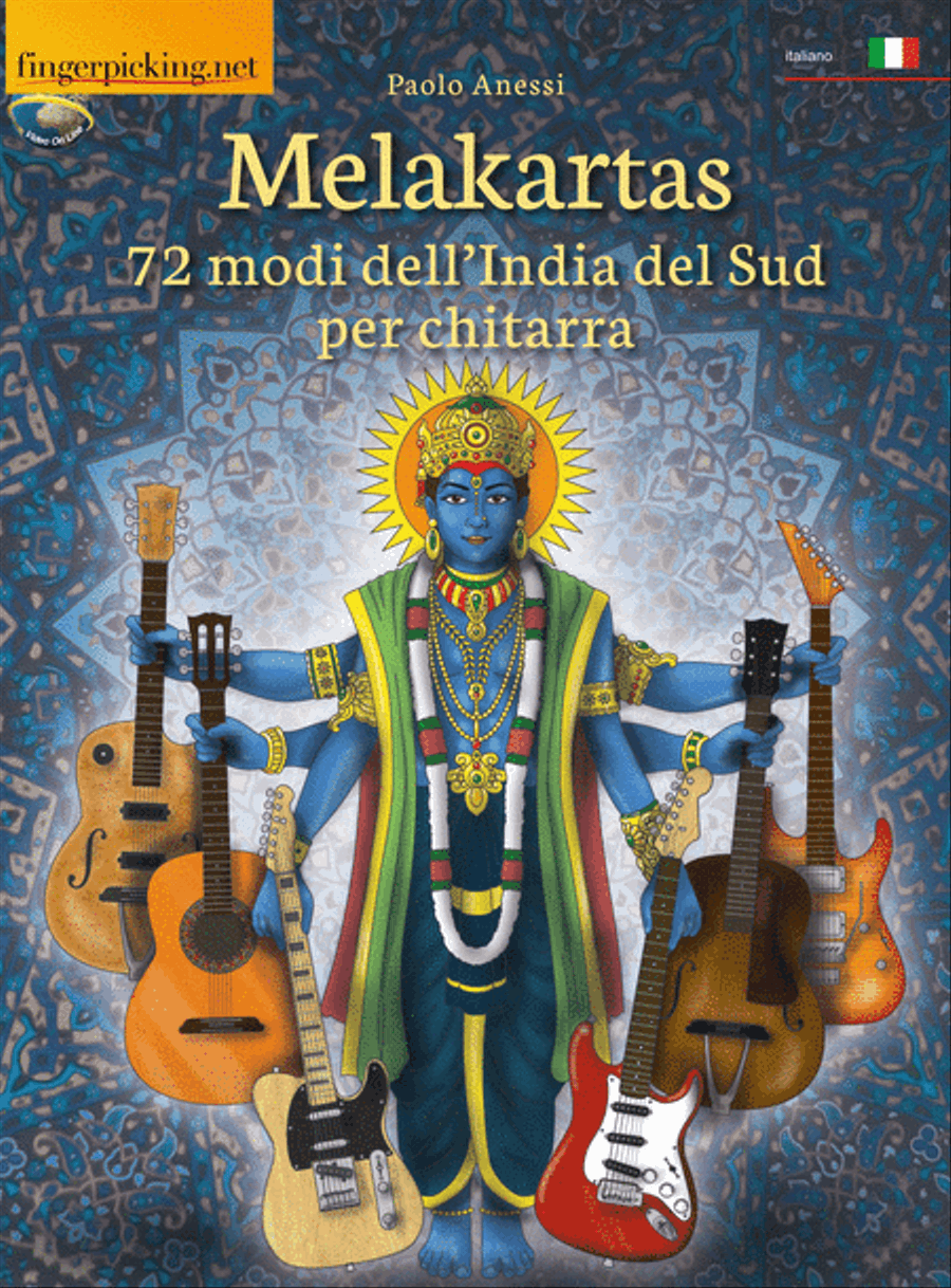 Melakartas - 72 modi dell'India del Sud per chitarra Acoustic Guitar scores gallery preview page 1