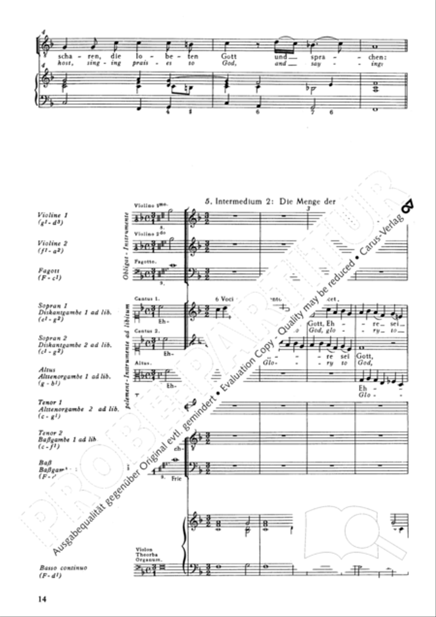 Christmas History (Weihnachts-Historie, SWV 435) Score scores gallery preview page 15