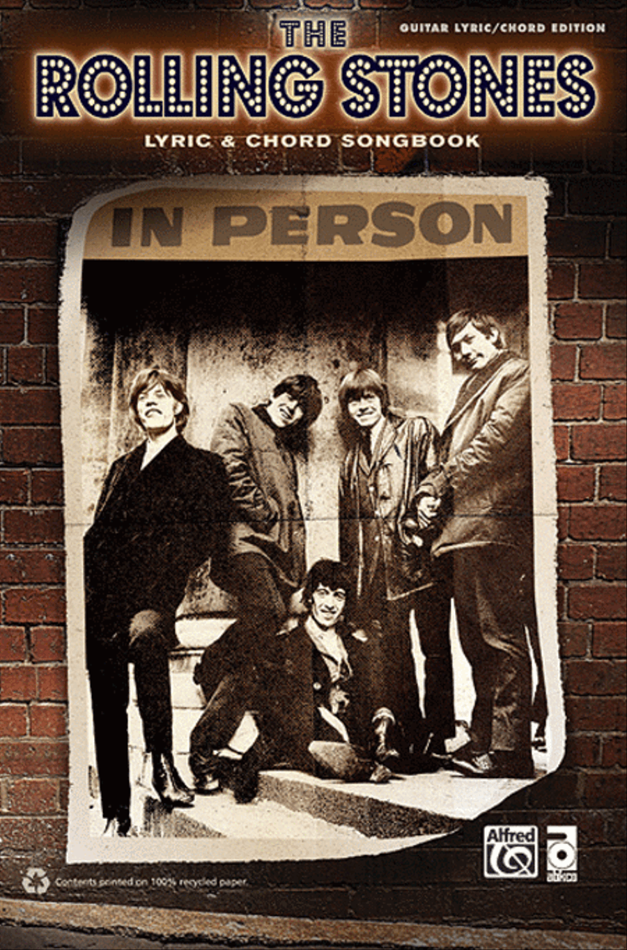 Rolling Stones -- Lyric & Chord Songbook Guitar scores gallery preview page 1