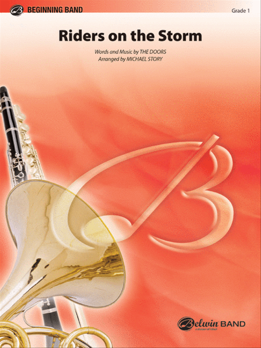 Riders on the Storm Concert Band scores gallery preview page 1