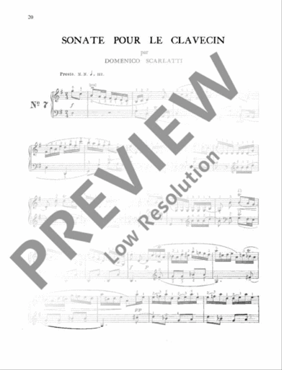 10 Selected Sonatas Piano Solo scores gallery preview page 21
