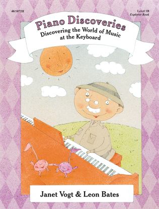 Book cover for Piano Discoveries Piano Book 1B