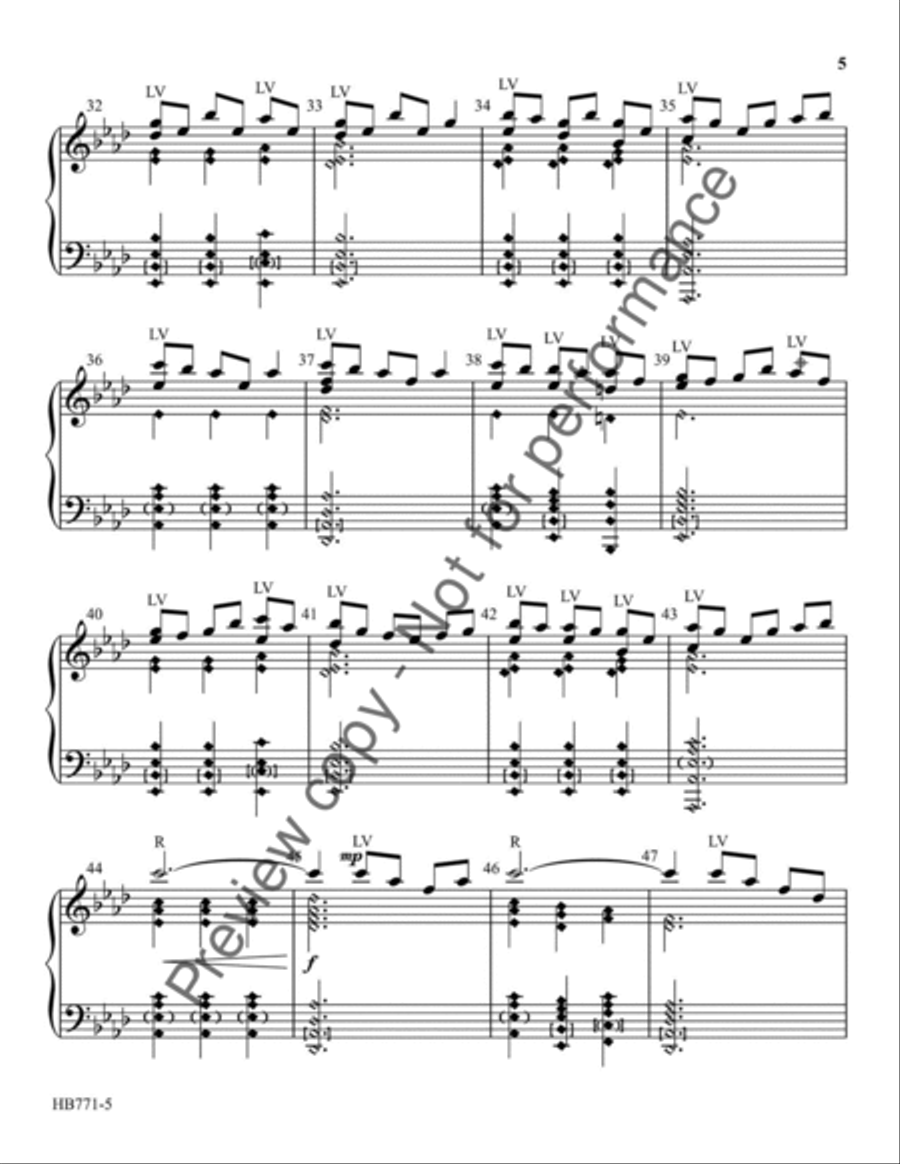 The Cross - Krug 5-Octaves scores gallery preview page 6