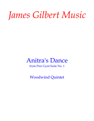 Book cover for Anitra's Dance from Peer Gynt Suite