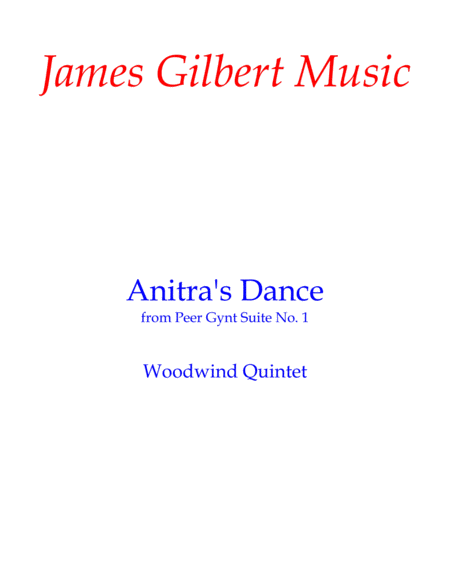Anitra's Dance from Peer Gynt Suite