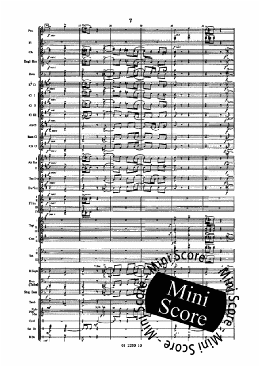 Evolutions Evolutions Concert Band scores gallery preview page 13