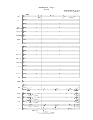 Intermezzo in E Major, Op. 116, No. 4