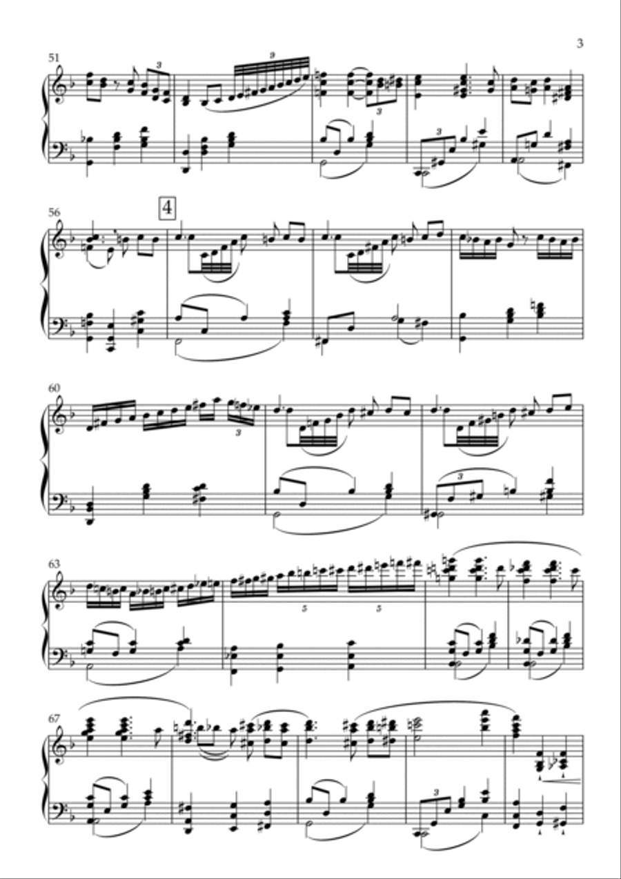 On the Pond Piano Solo scores gallery preview page 3