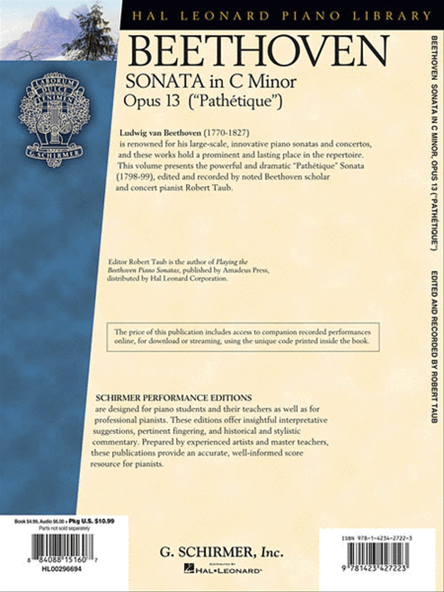 Beethoven – Sonata in C Minor, Opus 13 (“Pathétique”) Piano Solo scores gallery preview page 2