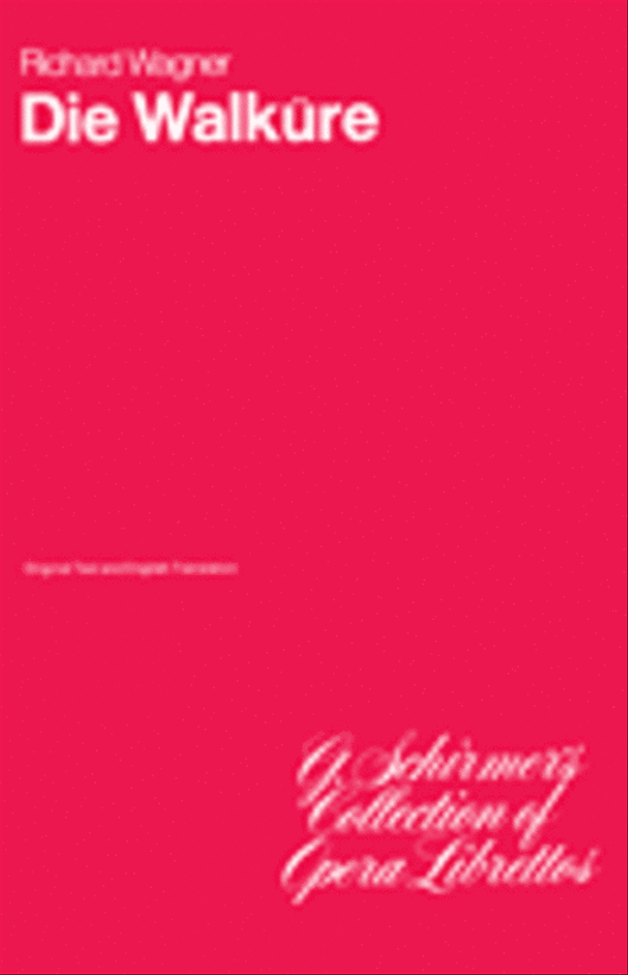 Die Walküre Voice scores gallery preview page 1