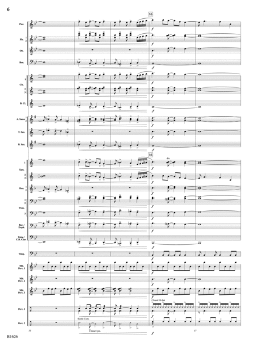 That Which Binds Us: Score Concert Band scores gallery preview page 6