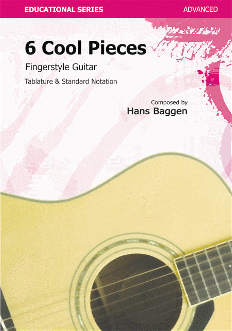 6 Cool Pieces Classical Guitar scores gallery preview page 1