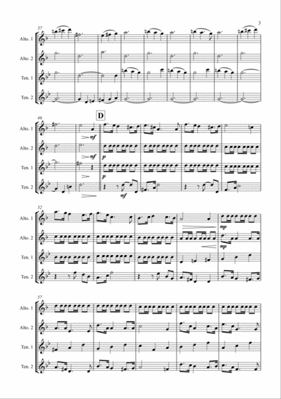 Conquest Of Paradise from the Paramount Picture 1492 Woodwind Duet scores gallery preview page 5