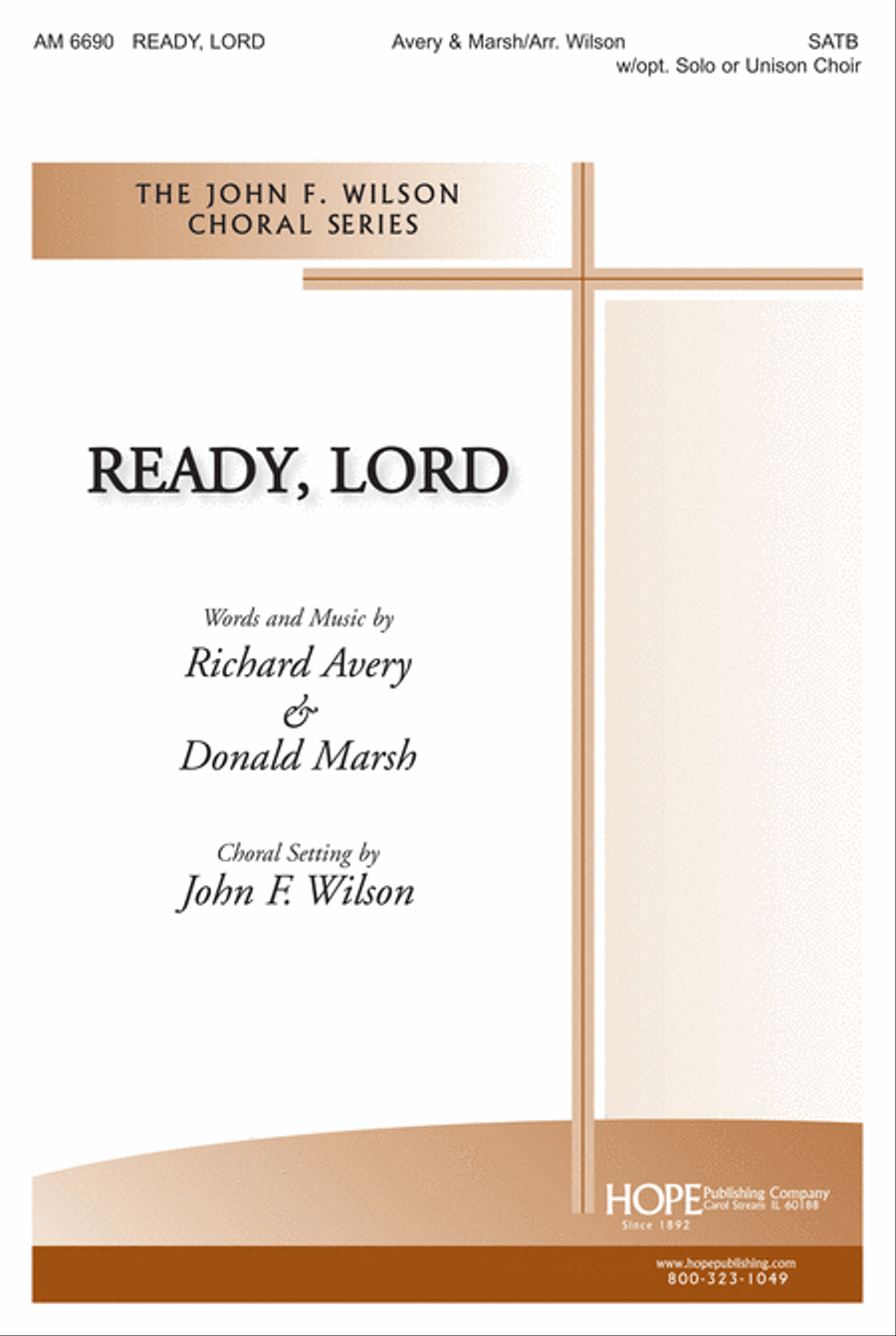 Ready, Lord Ready, Lord 4-Part scores gallery preview page 1