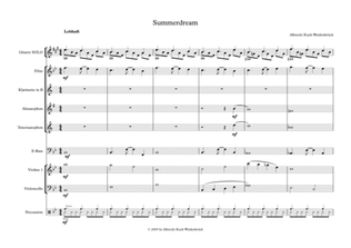 Summerdream, score and parts