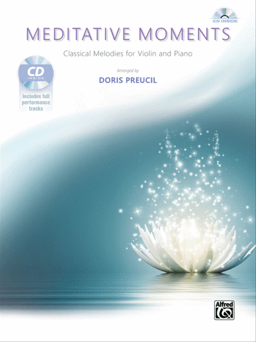Meditative Moments Violin Solo scores gallery preview page 1
