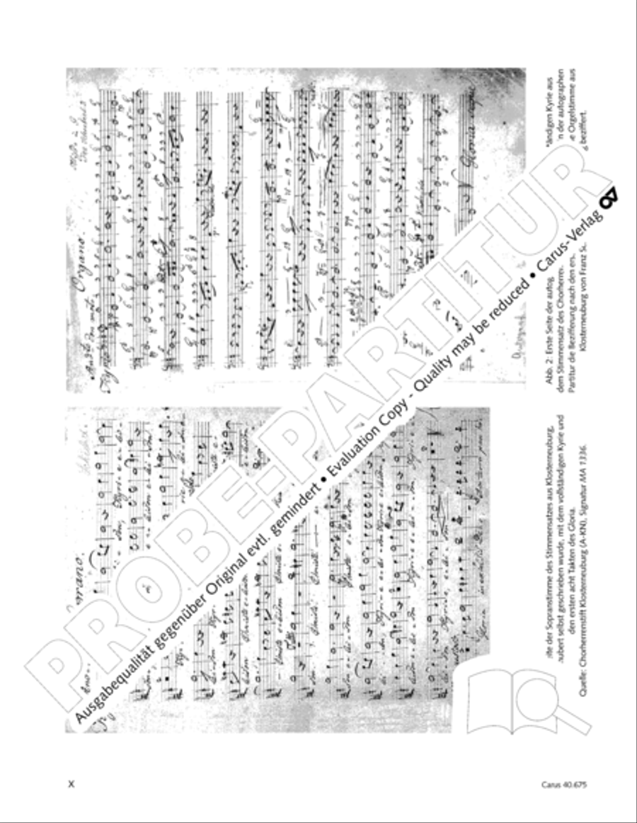Mass in G Major STB scores gallery preview page 11
