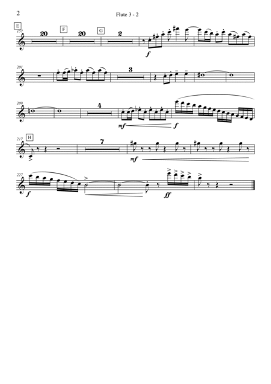 Prelude and Tango - parts Small Ensemble scores gallery preview page 6