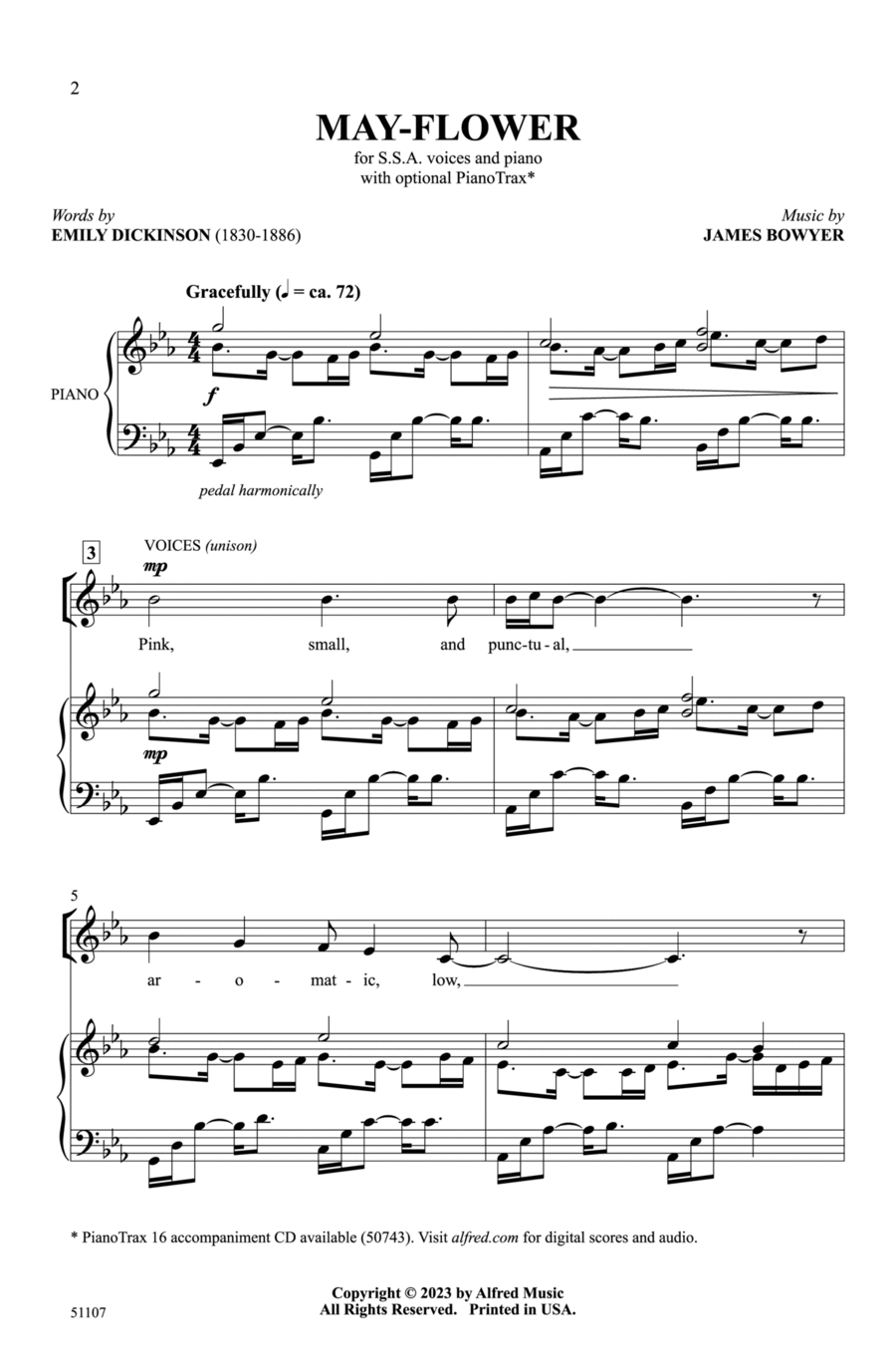 May-Flower Choir scores gallery preview page 1