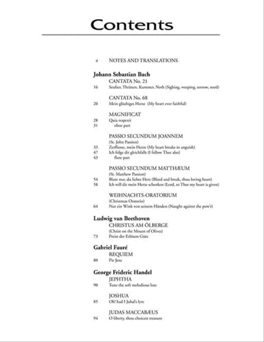 The Oratorio Anthology Voice scores gallery preview page 3