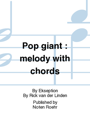 Book cover for Pop giant