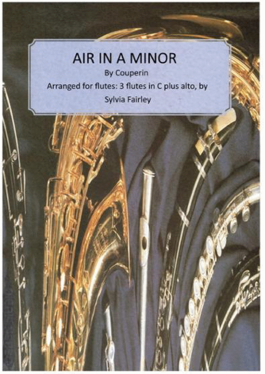 Air in A minor Woodwind Ensemble scores gallery preview page 1