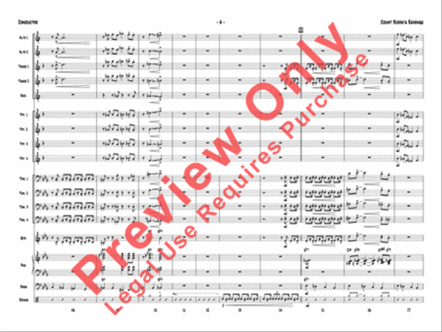 Count Bubba's Revenge Count Bubba's Revenge Jazz Ensemble scores gallery preview page 9