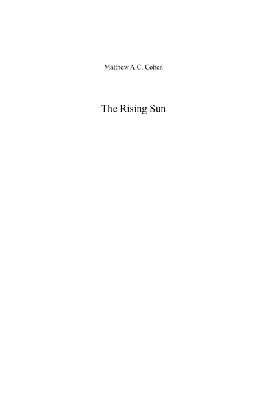 The Rising Sun image number null