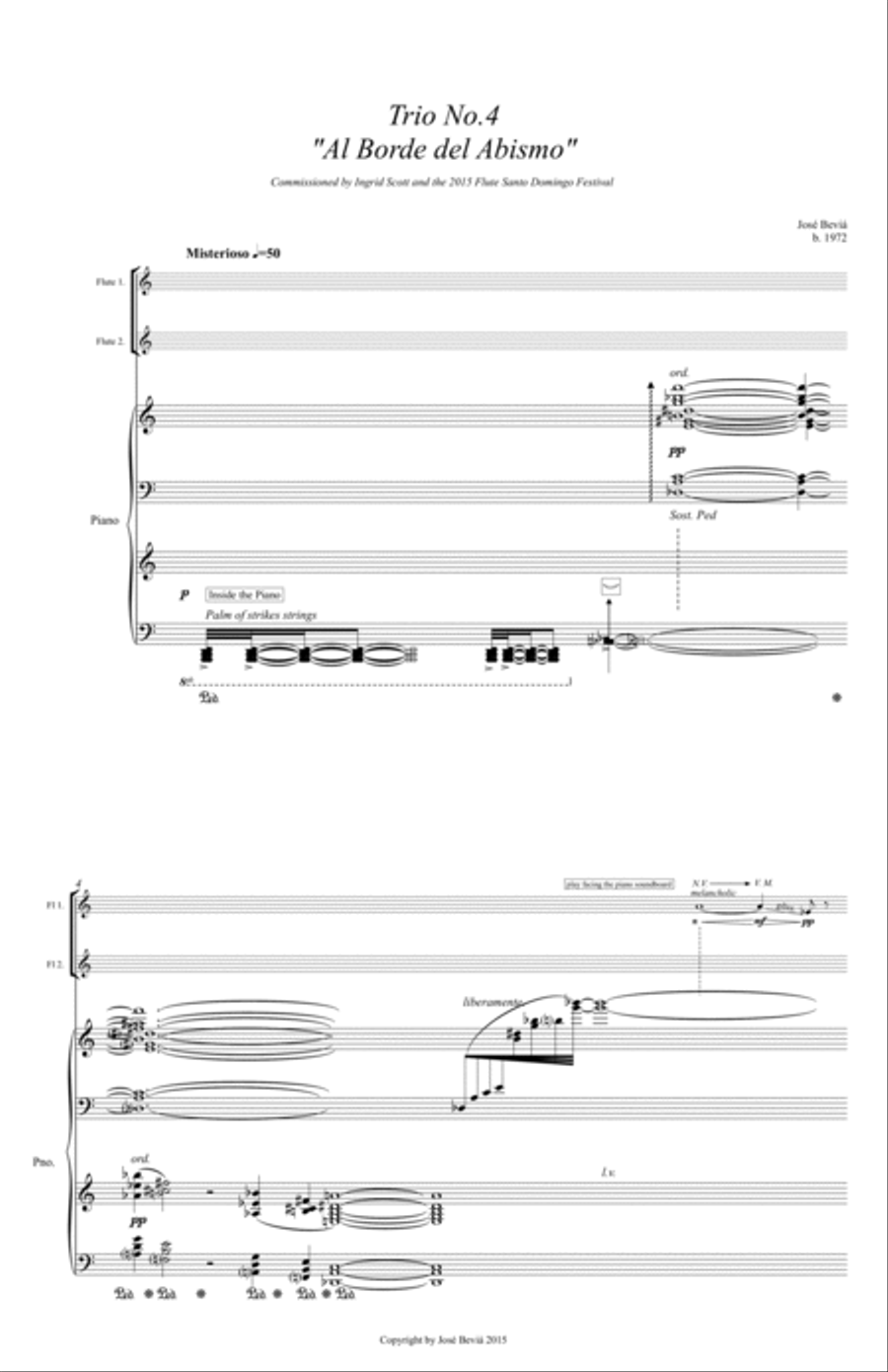 Trio No. 4 Trio No. 4 Woodwind Ensemble scores gallery preview page 3