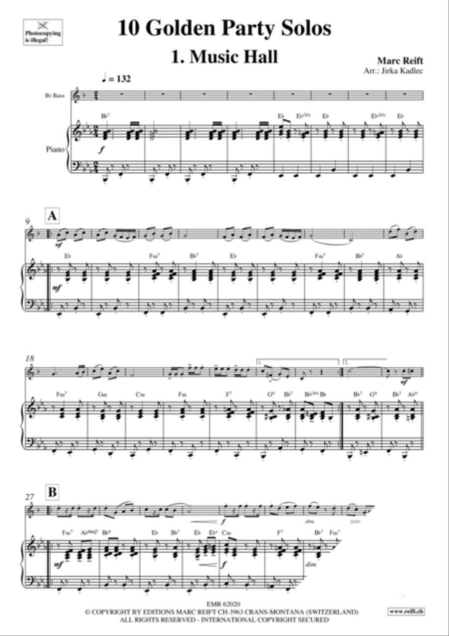 10 Golden Party Solos Voice Solo scores gallery preview page 4