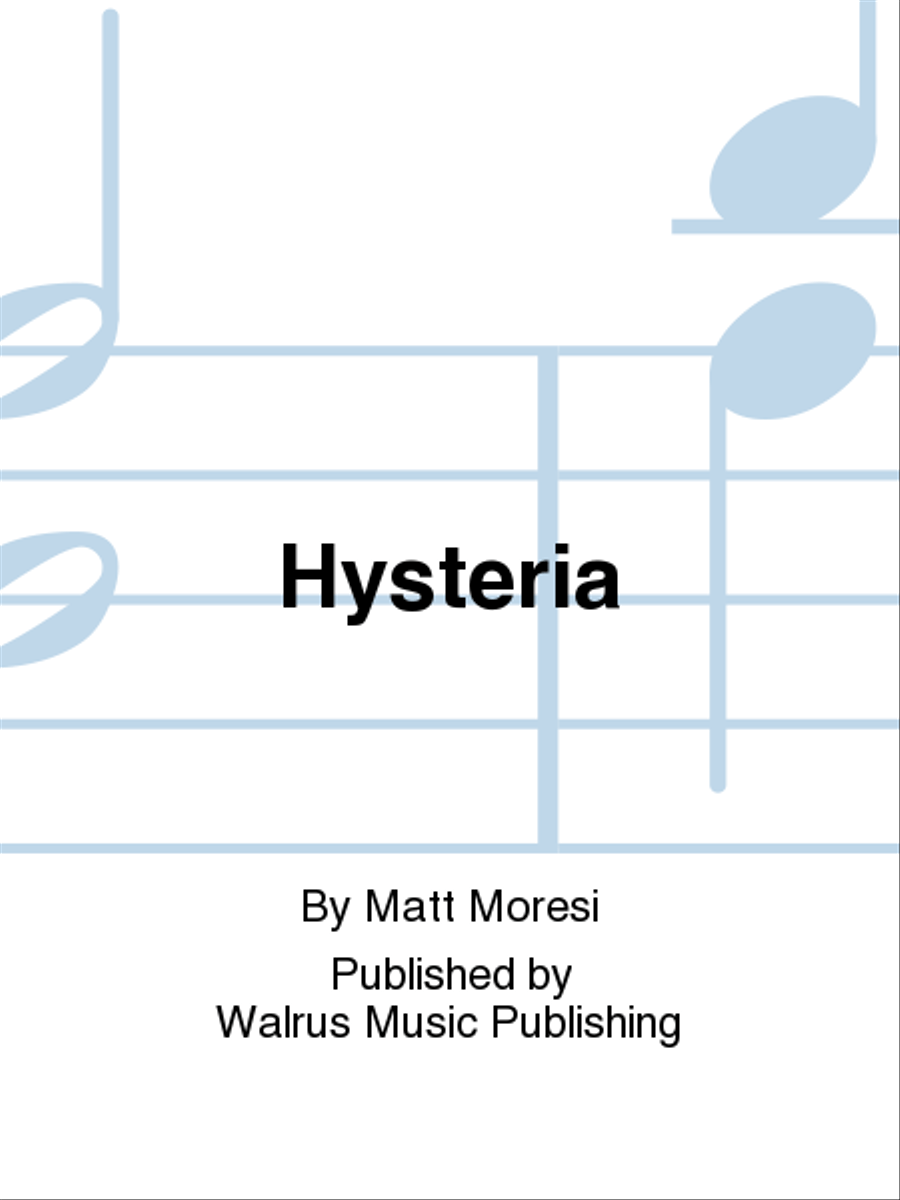Hysteria Hysteria Big Band scores gallery preview page 1