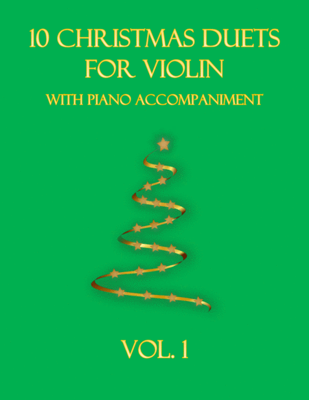 10 Christmas Duets for Violin with piano accompaniment vol. 1 image number null