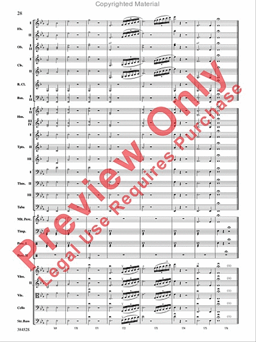 1812 Overture Full Orchestra scores gallery preview page 29