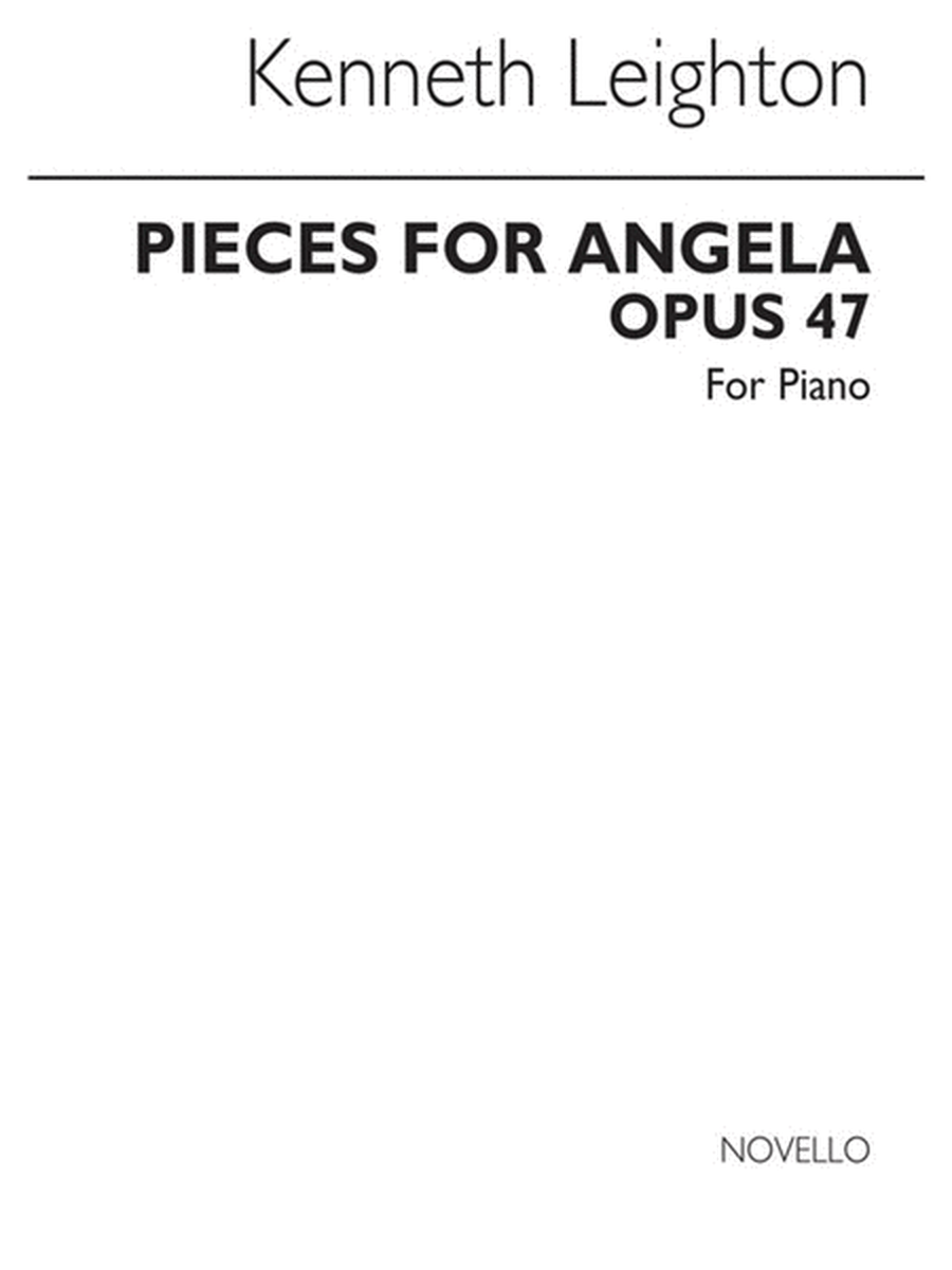 Leighton Pieces For Angela Piano(Arc)