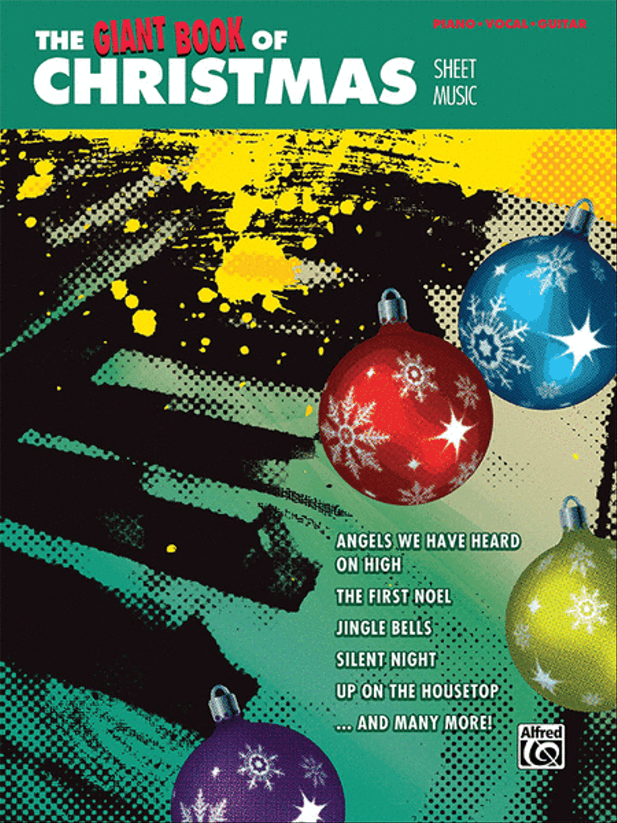 The Giant Book of Christmas Sheet Music Piano, Vocal, Guitar scores gallery preview page 1