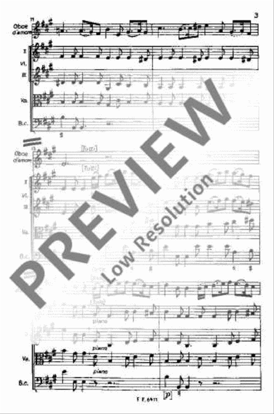 Concerto A major Concerto A major Piano and Keyboard scores gallery preview page 8