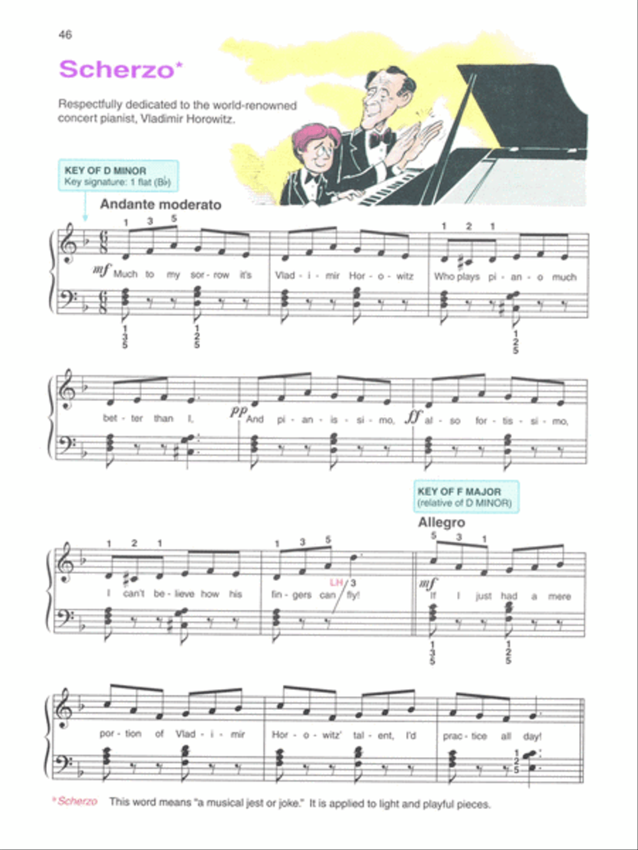 Alfred's Basic Piano Course Lesson Book, Level 3 Piano Method scores gallery preview page 8