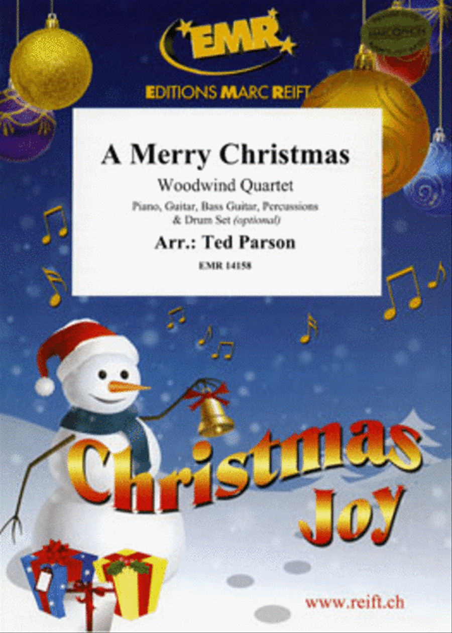 A Merry Christmas Woodwind Quartet scores gallery preview page 1