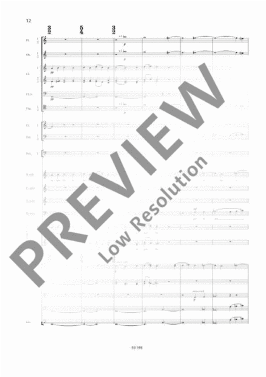 Seven Gates of Jerusalem - Symphony No. 7 SSATB scores gallery preview page 19