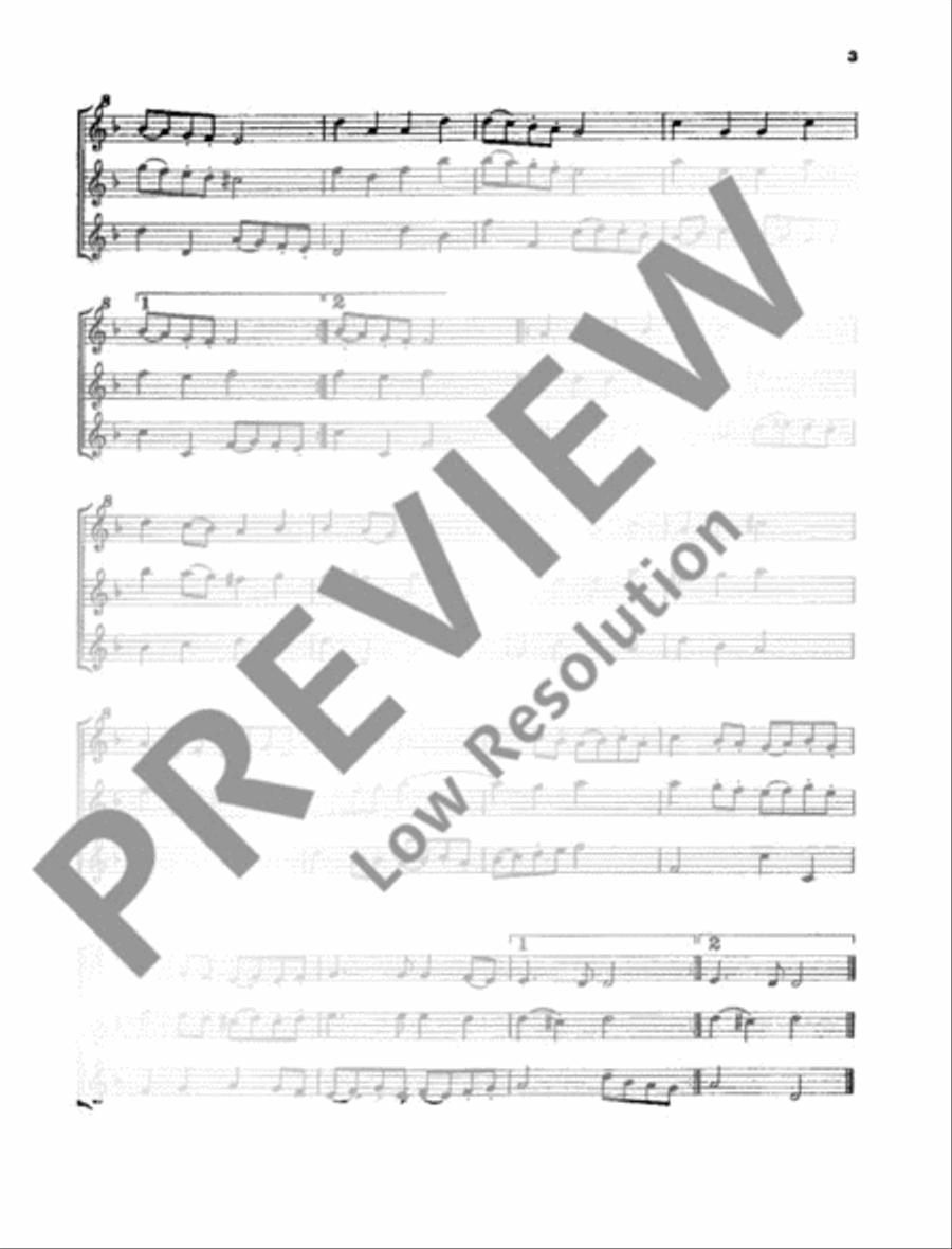 Henry Purcell Album Alto Recorder scores gallery preview page 4