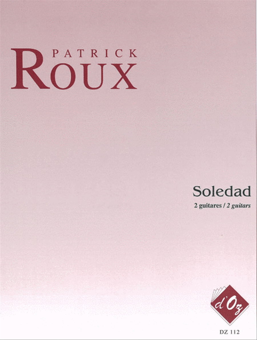 Soledad Classical Guitar scores gallery preview page 1