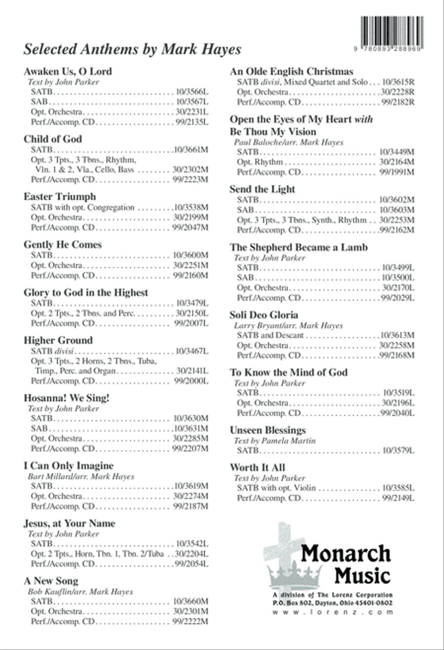 Child of God Child of God 4-Part scores gallery preview page 12