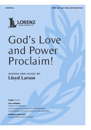 Book cover for God's Love and Power Proclaim!