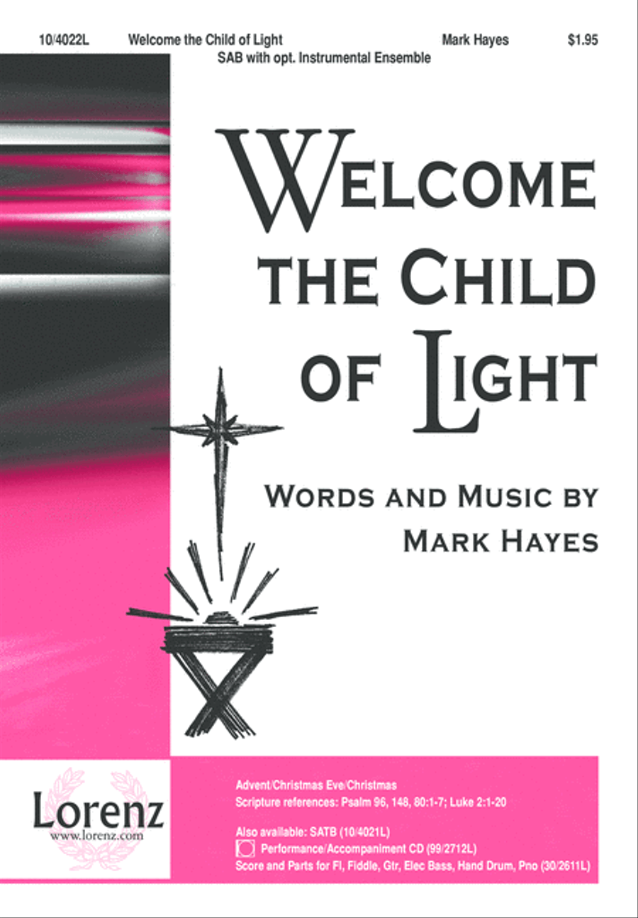 Welcome the Child of Light 3-Part scores gallery preview page 2