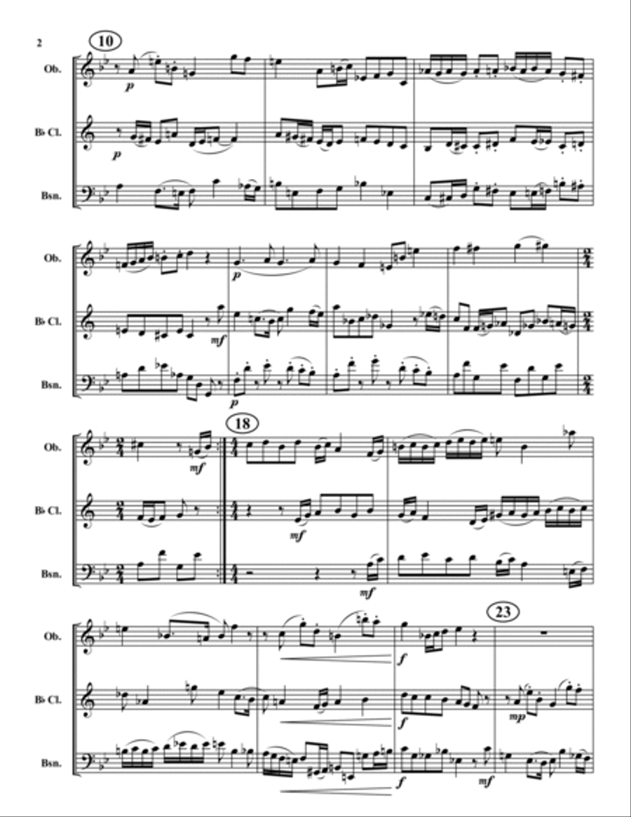 Sonatina Sonatina Bassoon scores gallery preview page 2